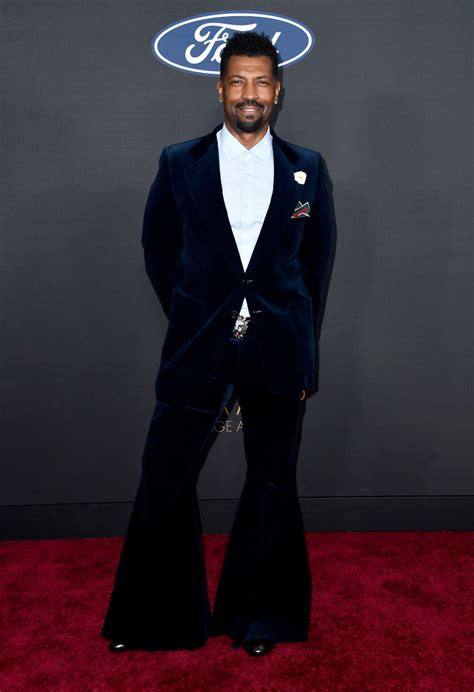 deon cole gucci bell bottoms|Comedian Deon Cole Defends His Bellbottomed Gucci Suit .